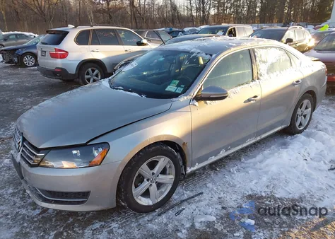 2012 Volkswagen Passat 2.5L Se from USA, damaged, VIN 1VWBP7A37CC052991